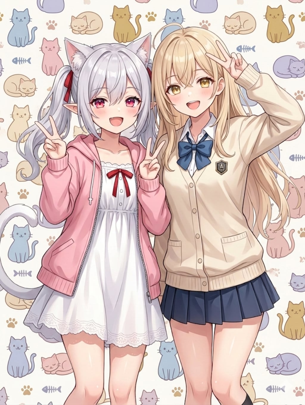 Kamenashiさんの看板娘達とシロネさん