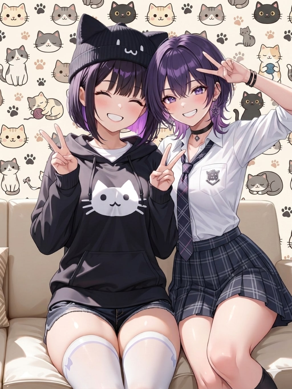 Kamenashiさんの看板娘達とシロネさん