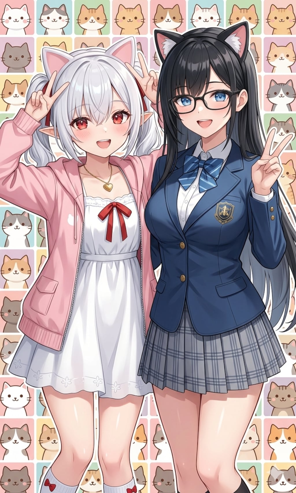 Kamenashiさんの看板娘達とシロネさん