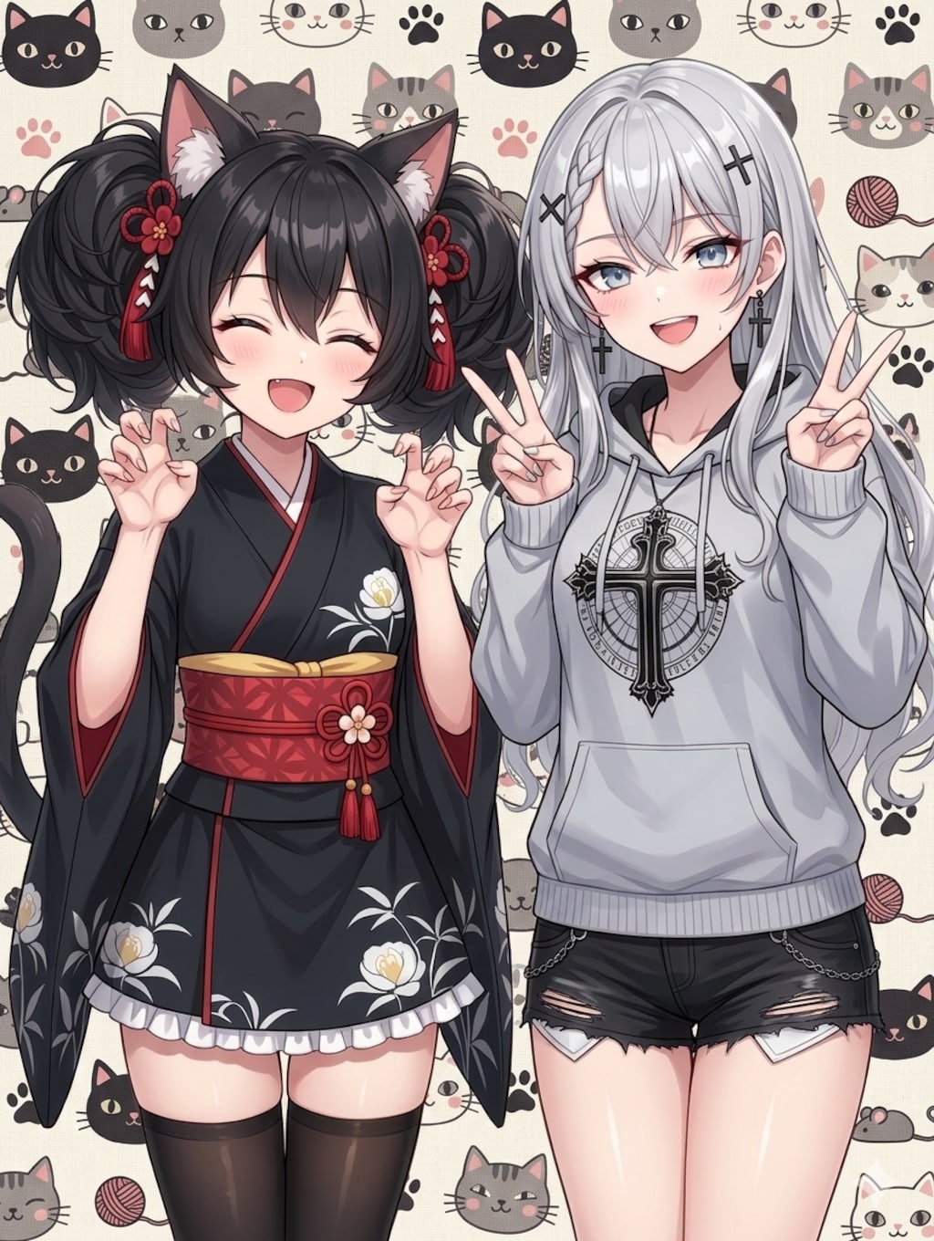 Kamenashiさんの看板娘達とシロネさん