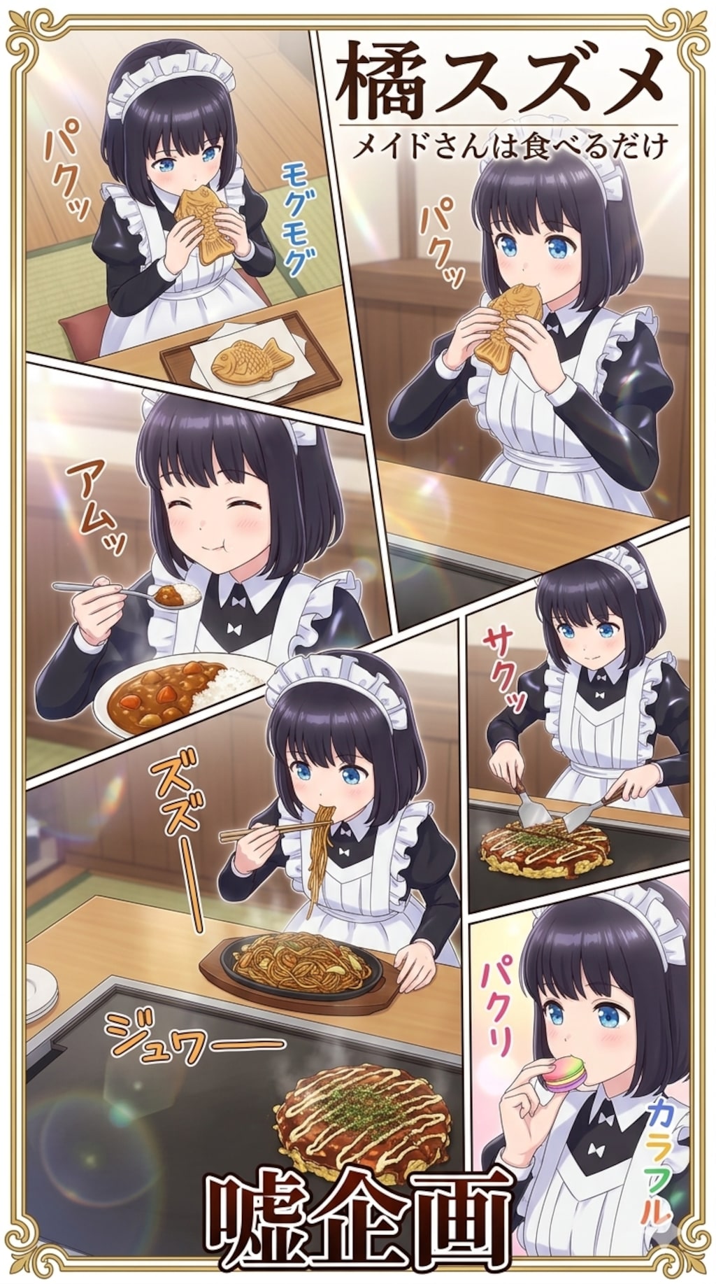 メイドさんは食べるだけ　橘スズメ