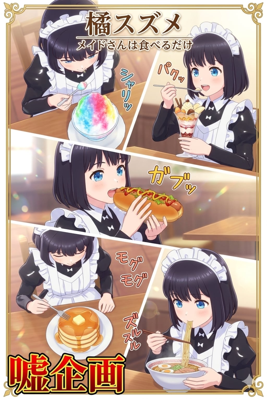 メイドさんは食べるだけ　橘スズメ