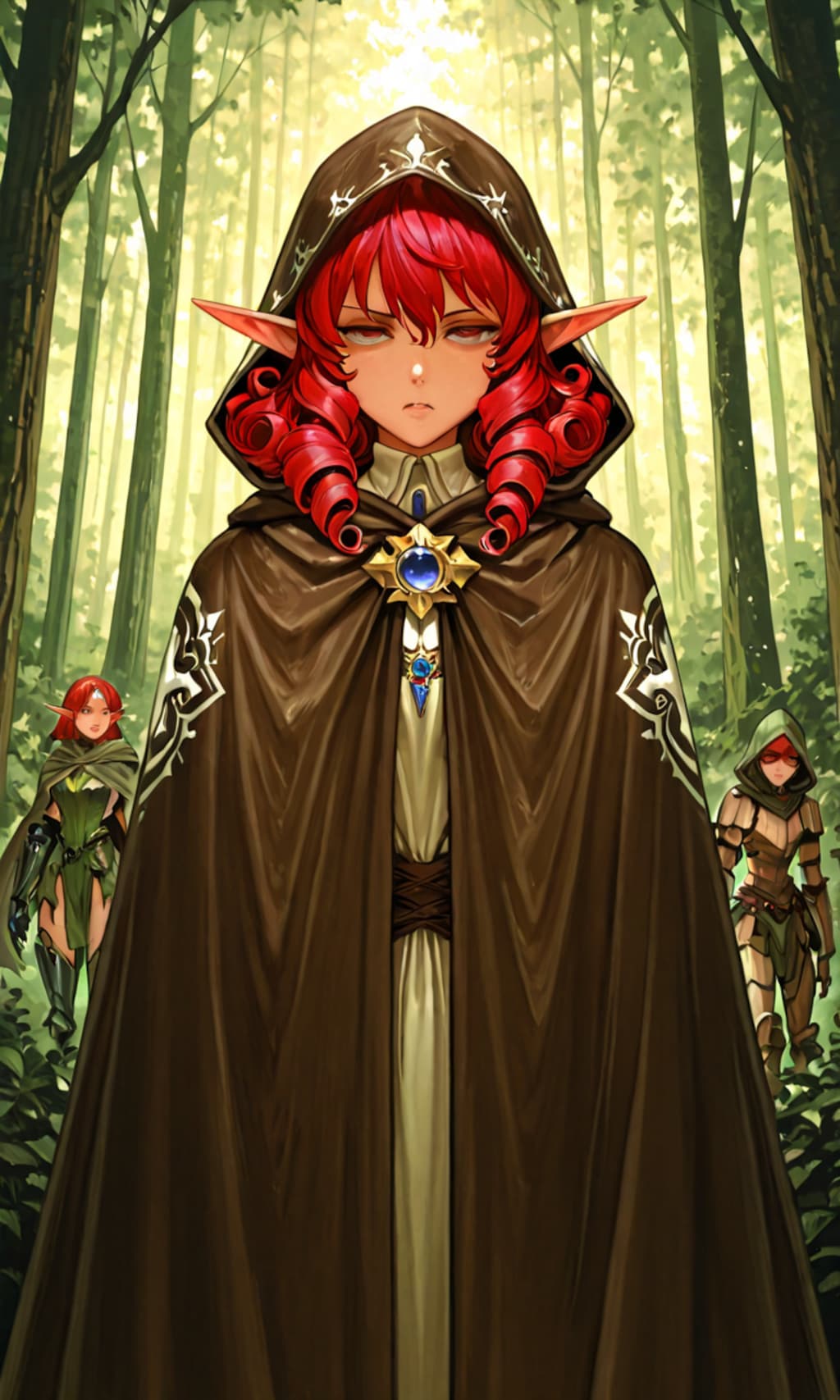 縦ロールエルフ