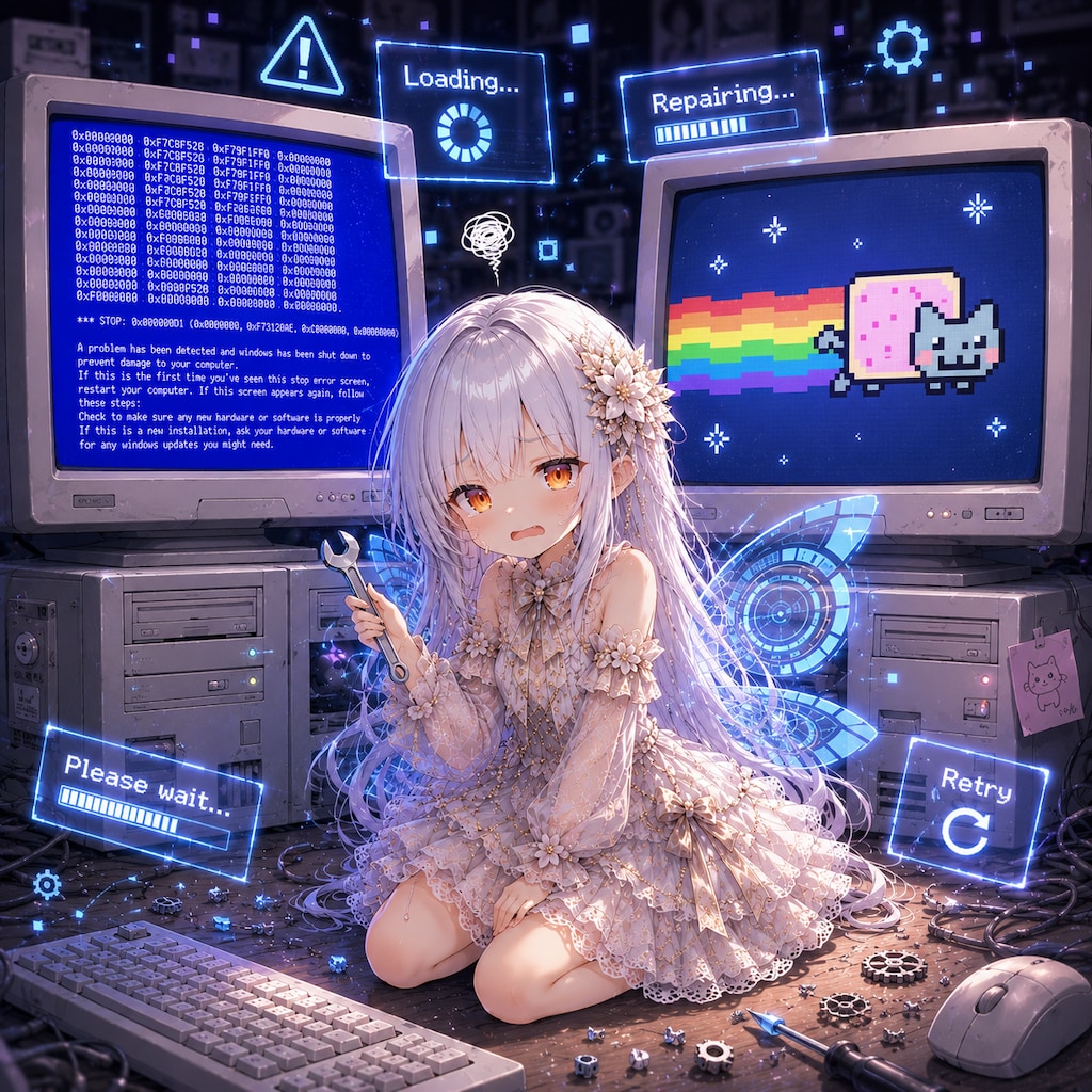 困りましたー…