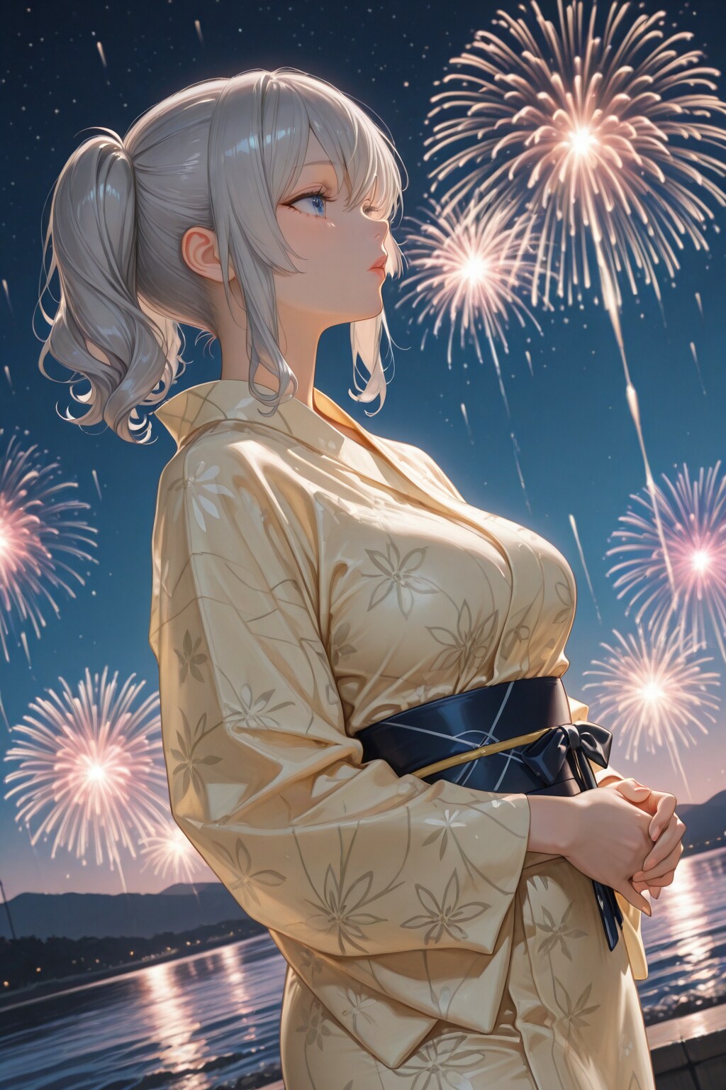 鹿○花火 | の人気AIイラスト・グラビア