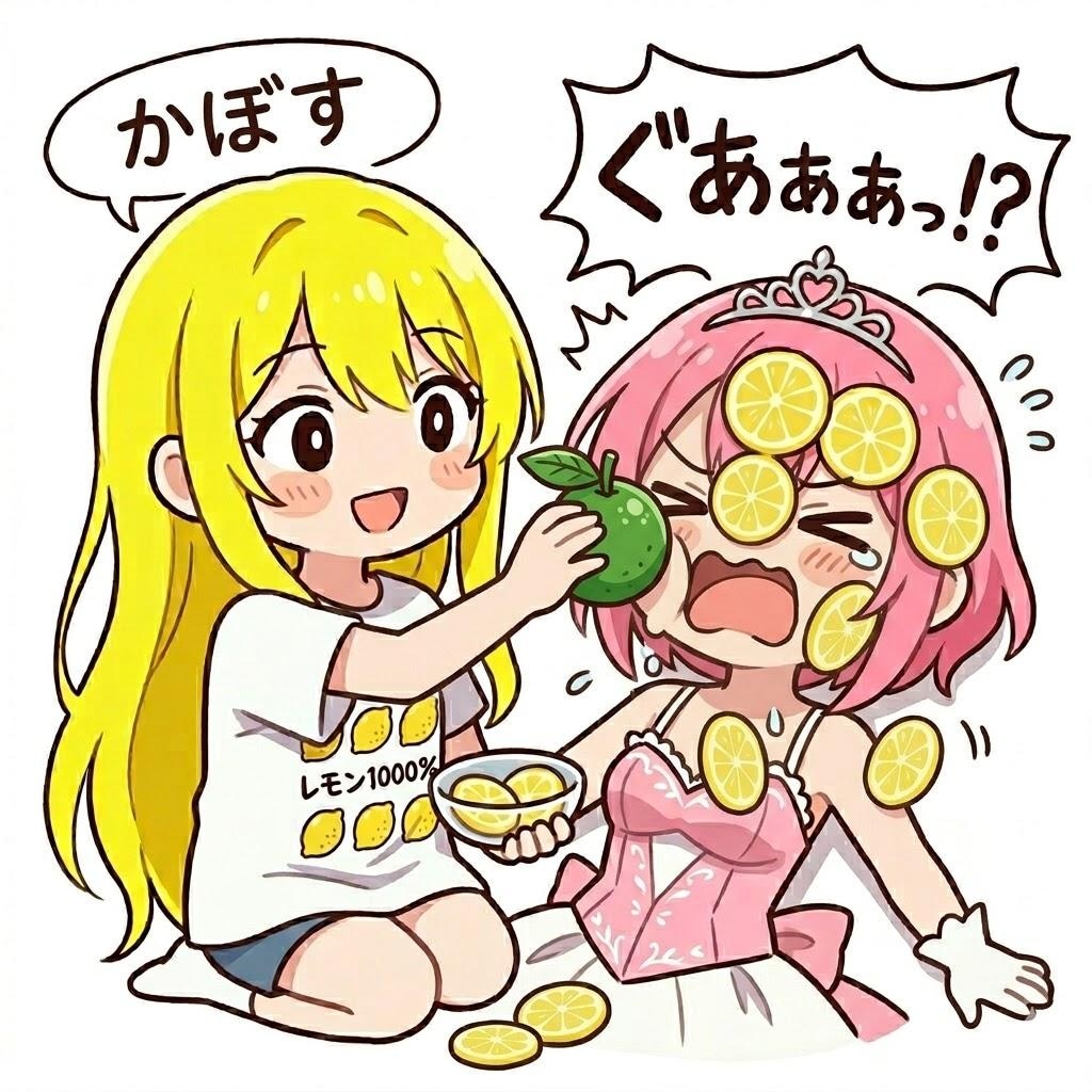 LEMONちゃんとPRISMちゃん