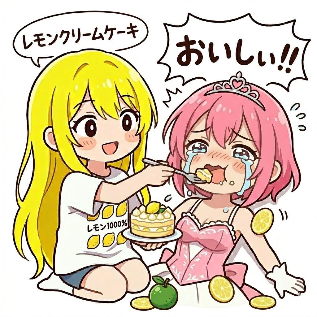 LEMONちゃんとPRISMちゃん