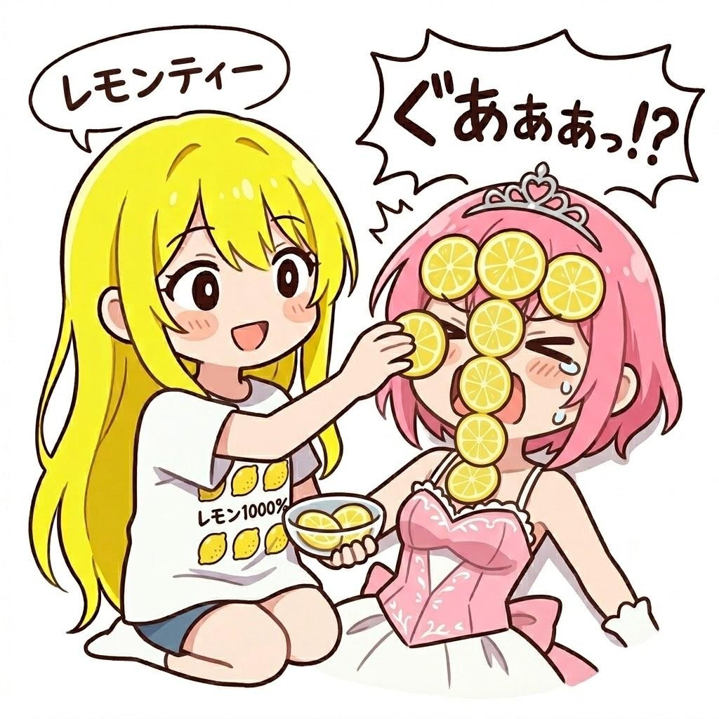 LEMONちゃんとPRISMちゃん