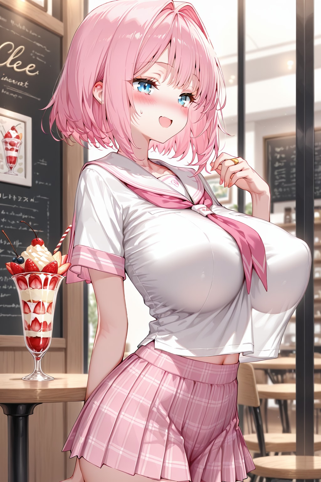 いちごパフェ