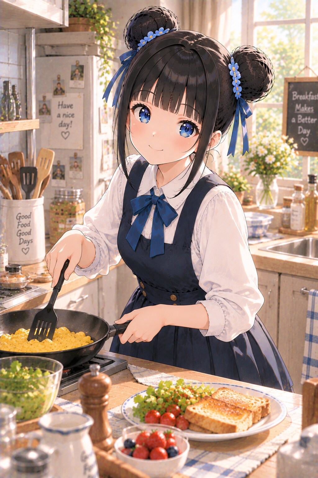 おだんごちゃん🍡✨と朝ごはん🍚✨　9/18
