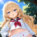 聞いたぞ、にぃにぃにパンツを見せたらアイスを買てもらえるんだと、アイス食べたいぞ、買ってもらえるまでスカート履かないぞ 6枚目