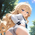 聞いたぞ、にぃにぃにパンツを見せたらアイスを買てもらえるんだと、アイス食べたいぞ、買ってもらえるまでスカート履かないぞ 8枚目