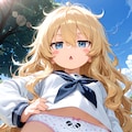 聞いたぞ、にぃにぃにパンツを見せたらアイスを買てもらえるんだと、アイス食べたいぞ、買ってもらえるまでスカート履かないぞ 7枚目