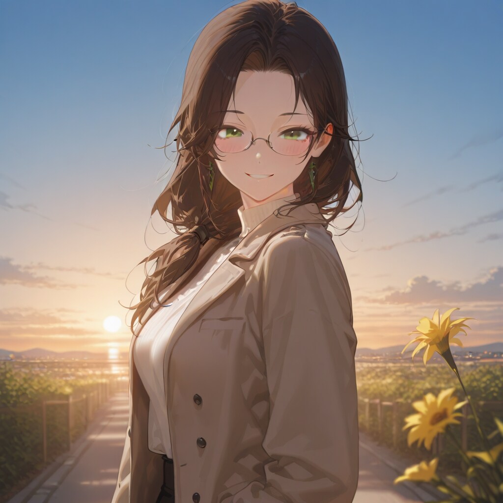 迫る夕暮れ
