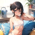 スポーツブルマの眼鏡っ娘 2枚目