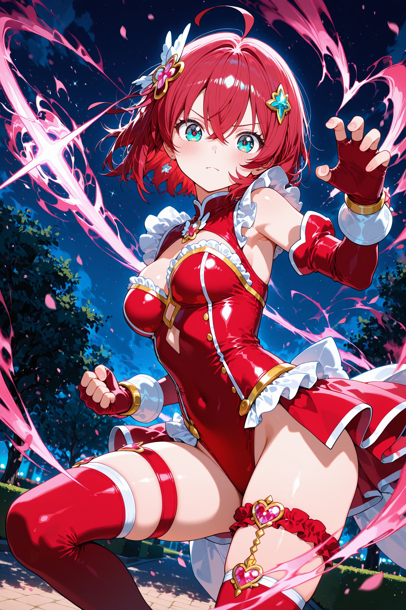 レオタード魔法少女✨