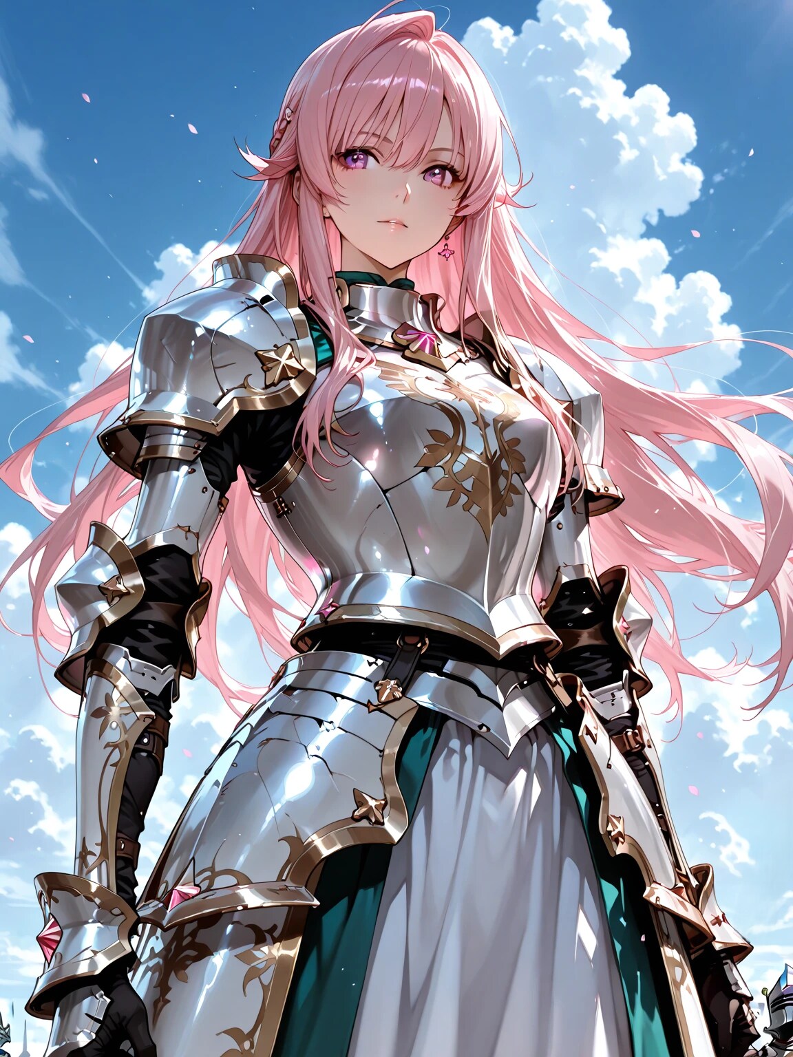 ピンク髪の騎士 | の人気AIイラスト・グラビア