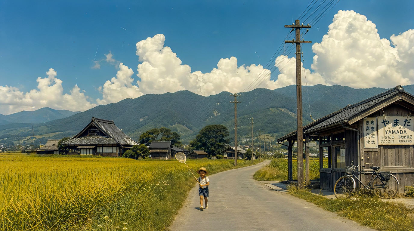 田園の風景