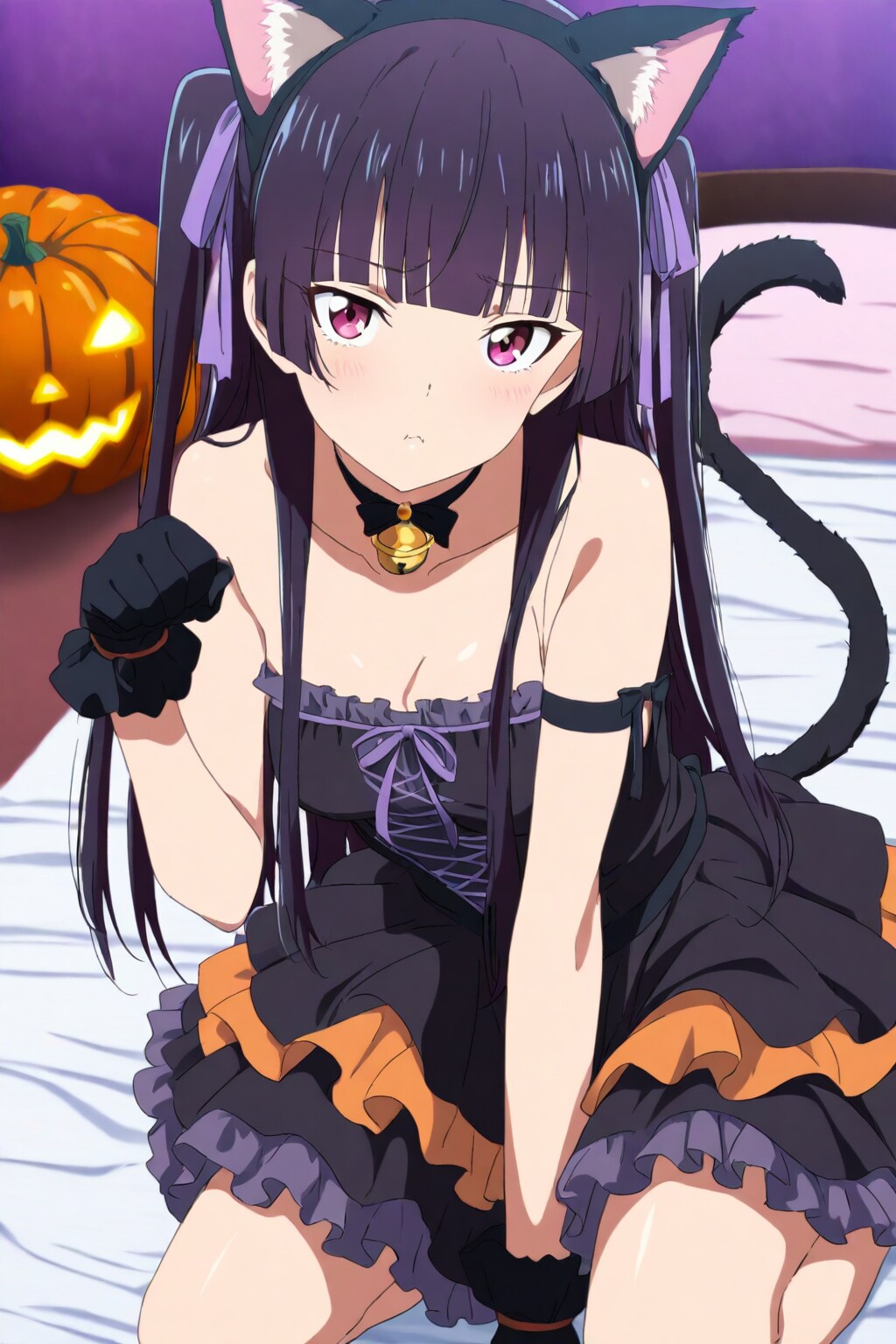 ハロウィン猫 | の人気AIイラスト・グラビア