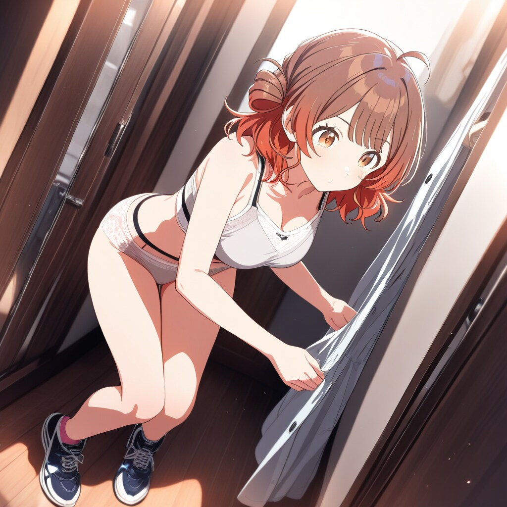 花海佑芽着替え中