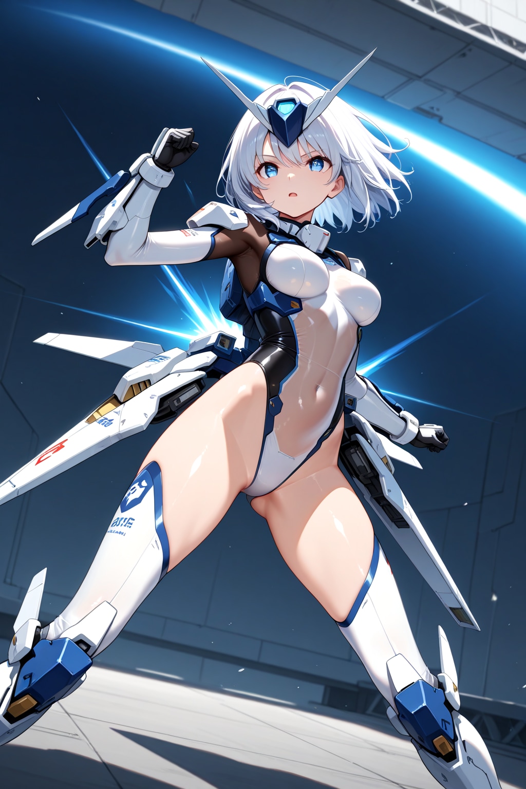 メカ娘戦闘開始