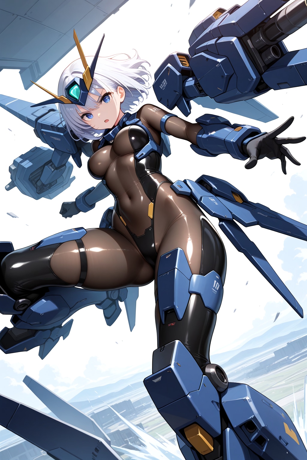 メカ娘戦闘開始