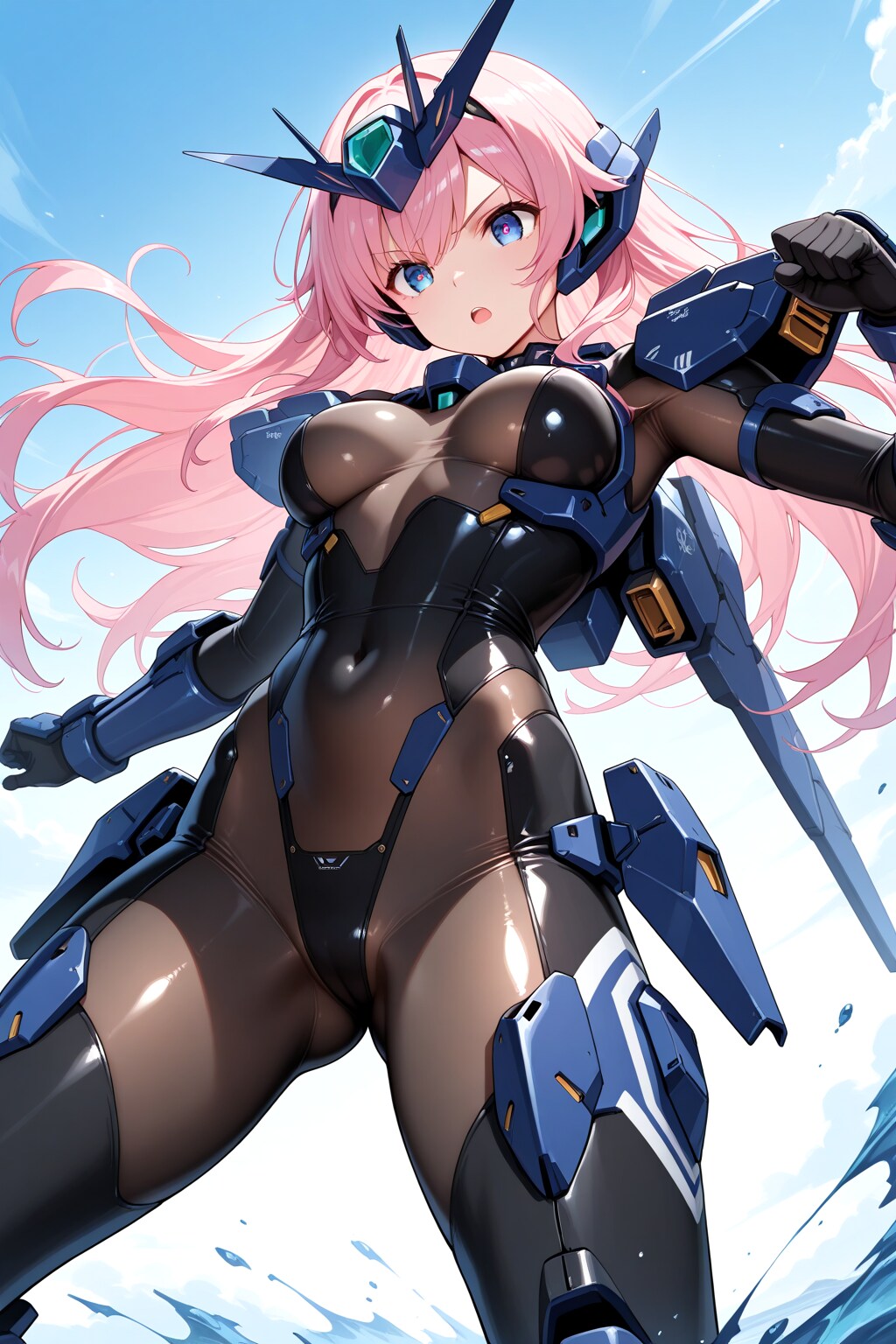 メカ娘戦闘開始