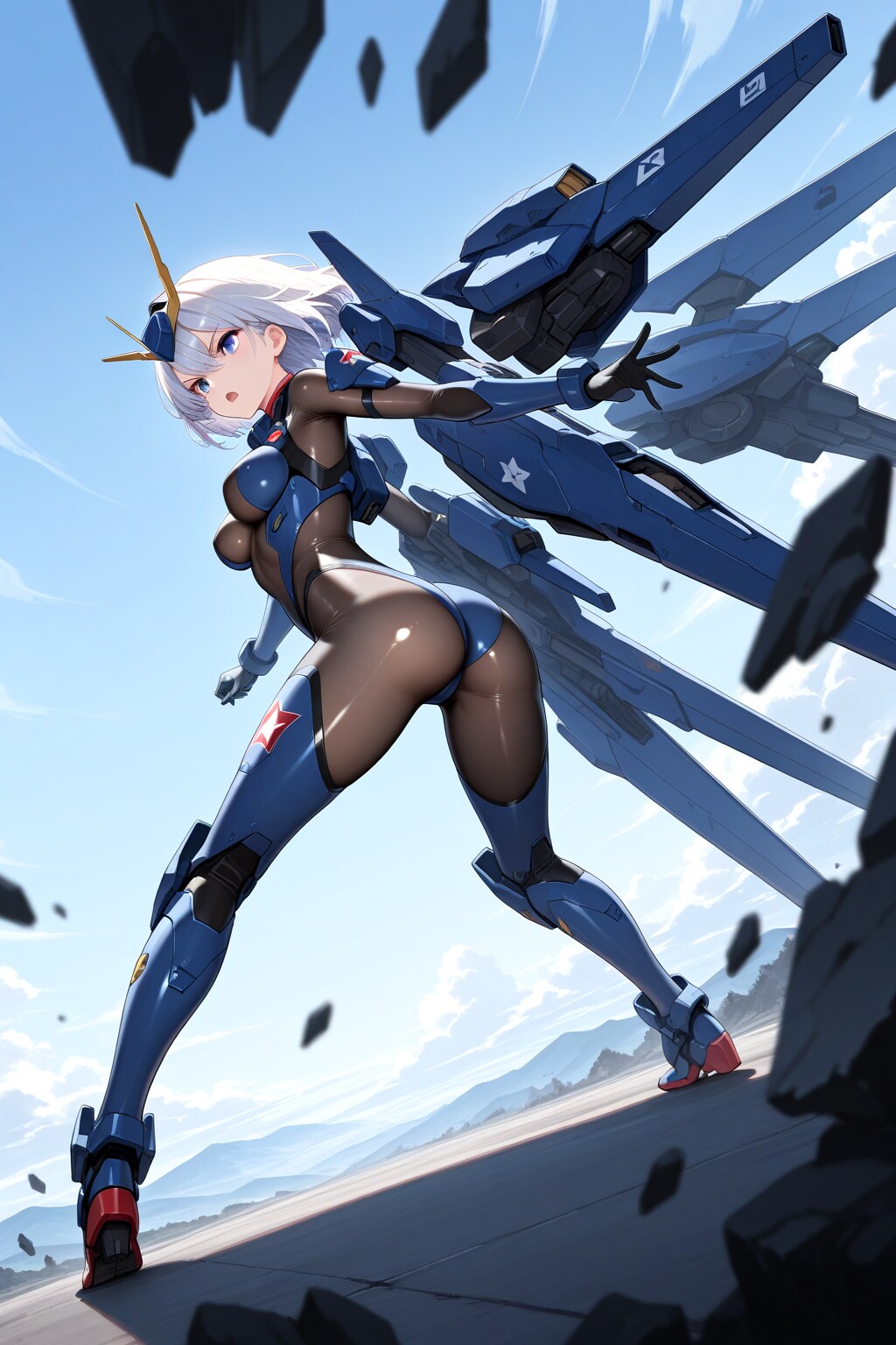 メカ娘戦闘開始