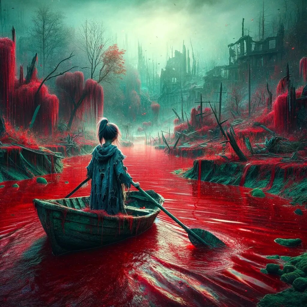 Crimson river