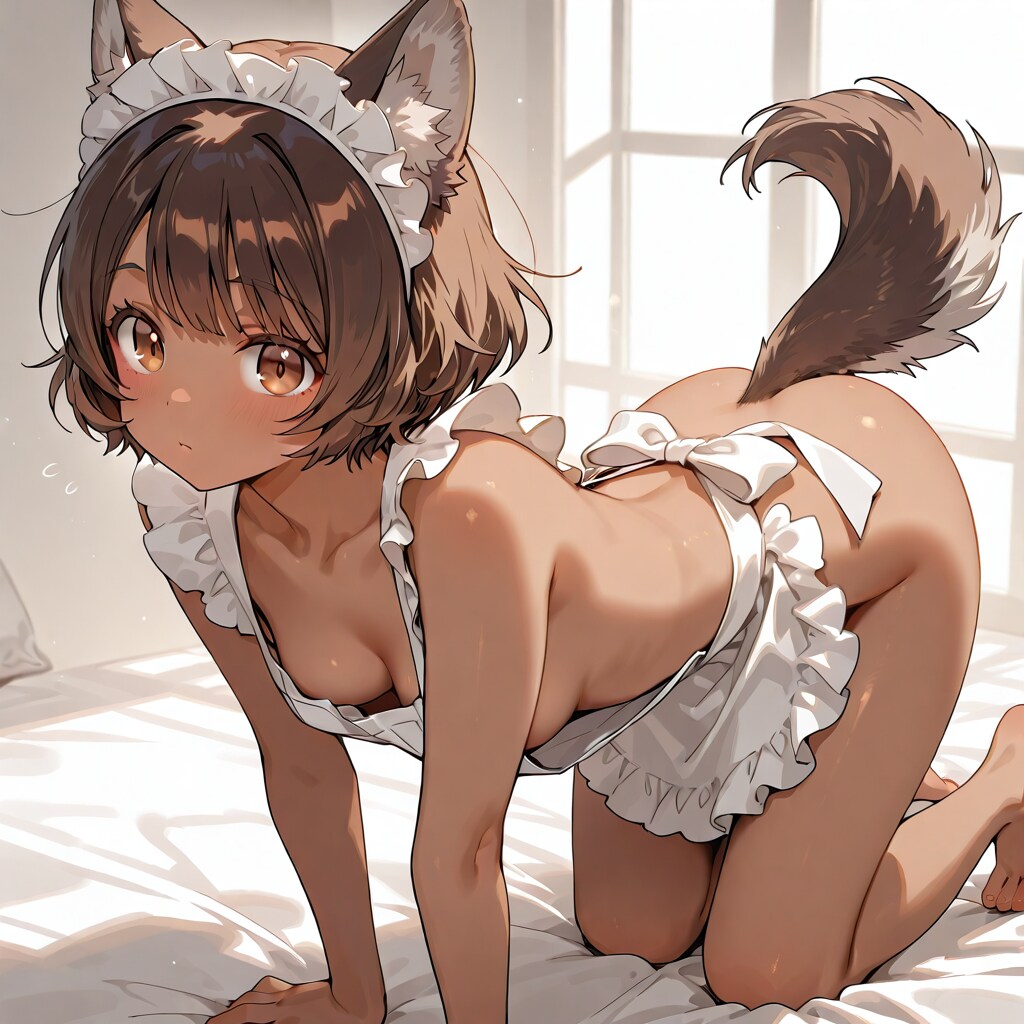 四つん這い