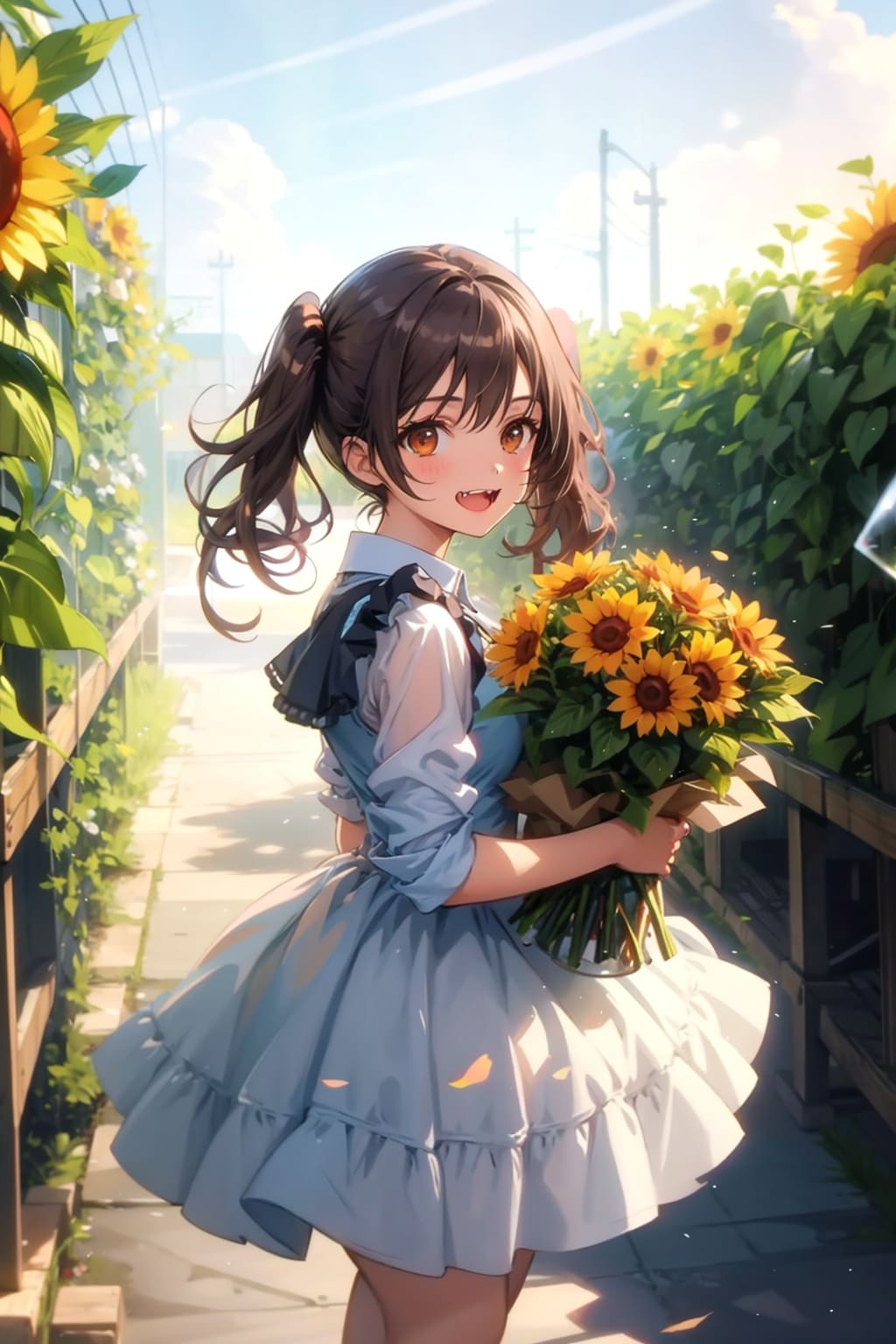 陽の下で笑う夢を見る