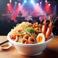 ライブ会場のseafood noodle 4枚目
