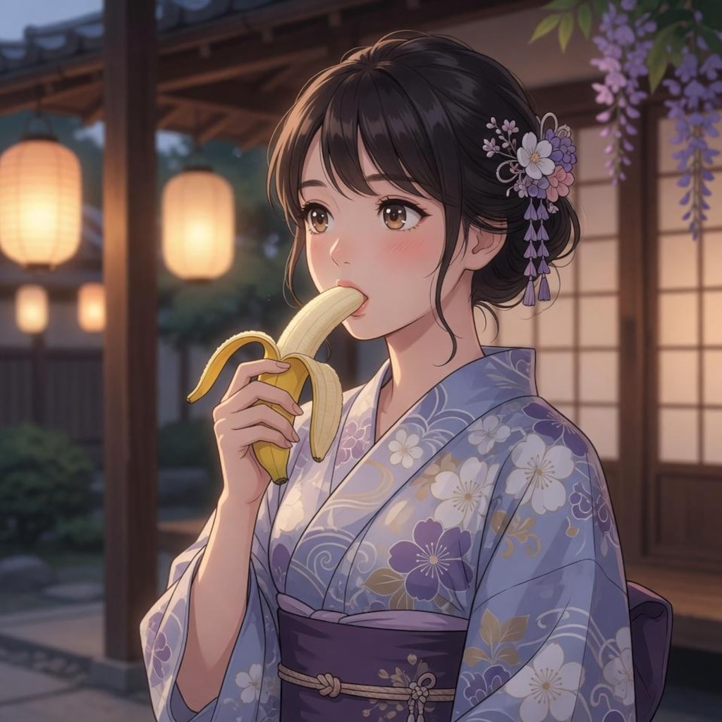 美味しいバナナ。