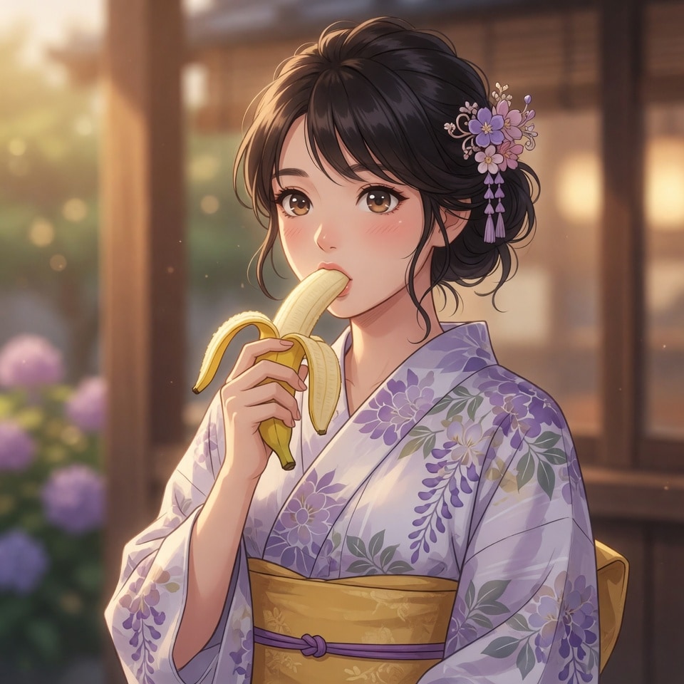 美味しいバナナ。