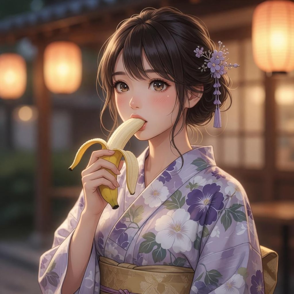 美味しいバナナ。