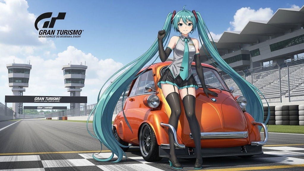 初音ミクとイセッタ