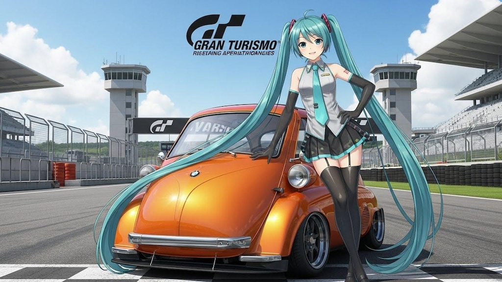 初音ミクとイセッタ