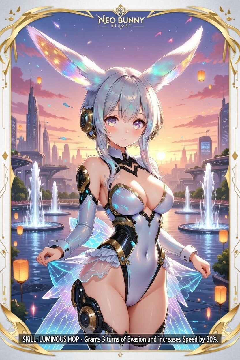 トレカ×アンドロイドバニー