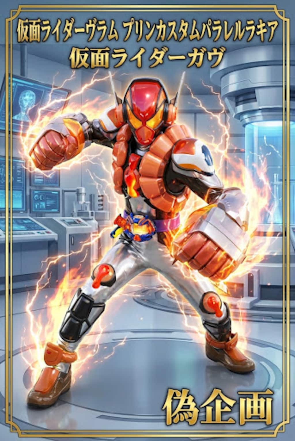 仮面ライダーヴラムプリンカスタムパラレルラキア