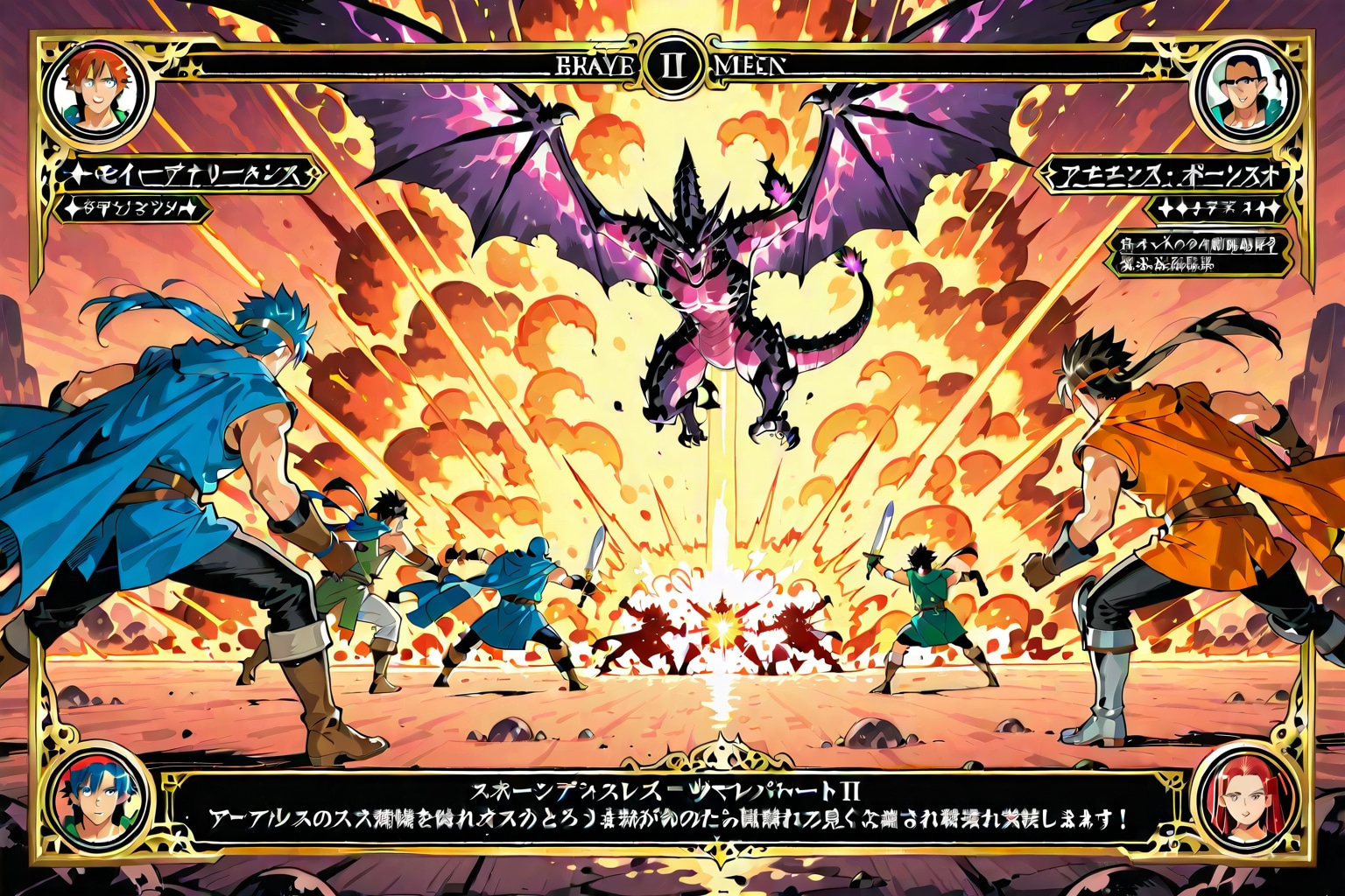 勇者連合総攻撃 | の人気AIイラスト・グラビア