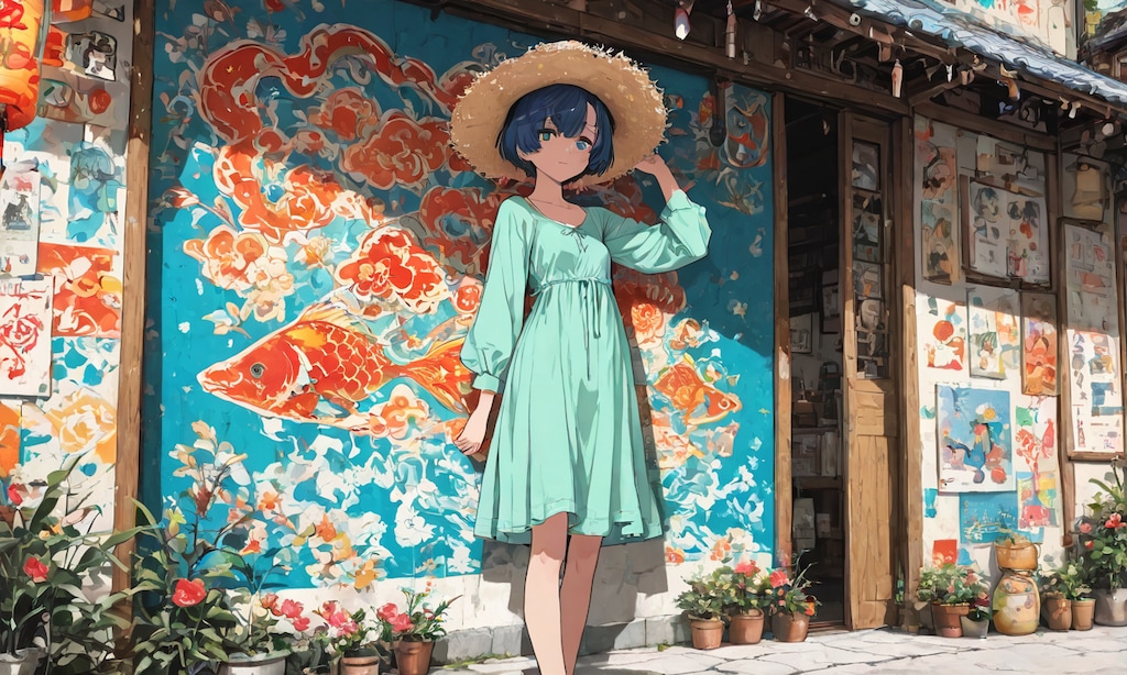 アジアのお店だ柑菜ちゃん