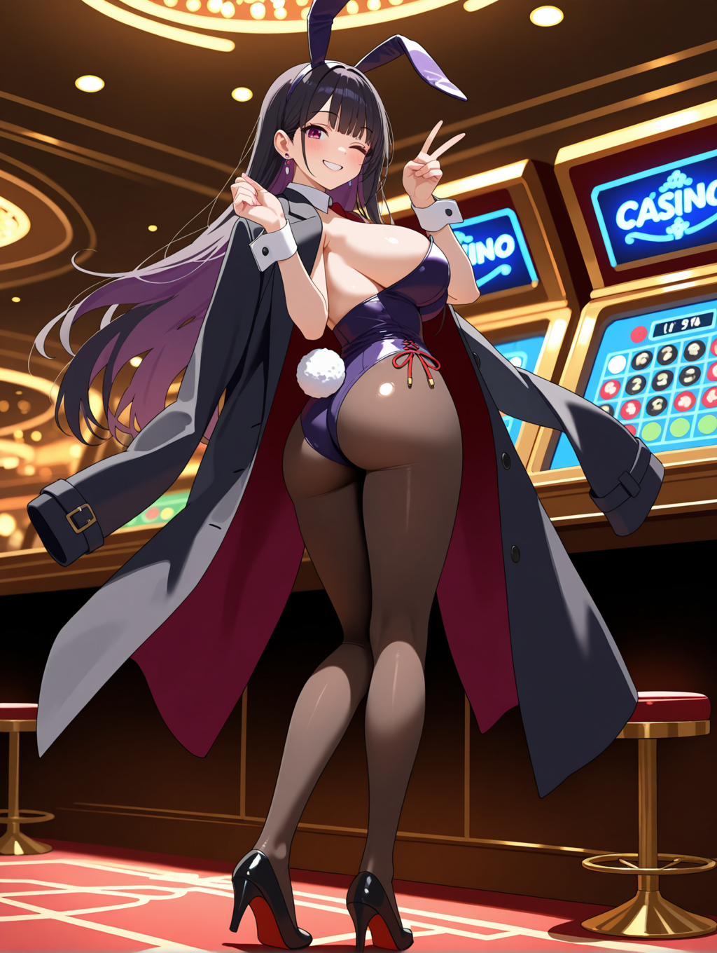 バニーガールの日の涼音さん