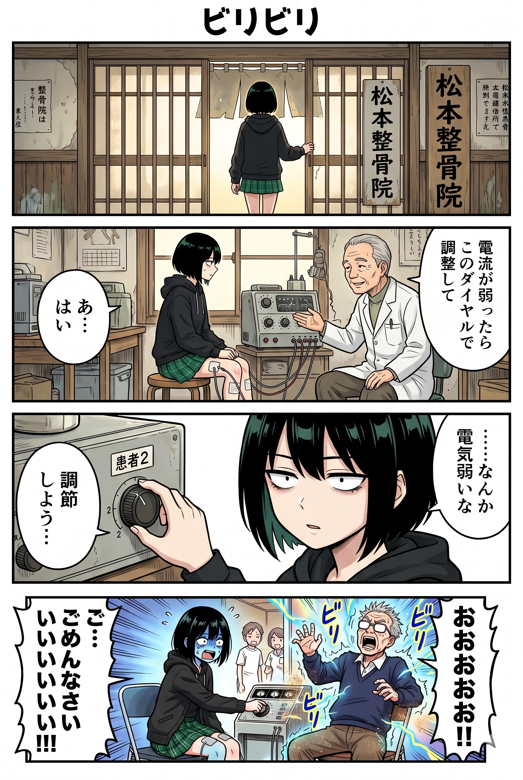 昔、足を怪我した時の病院の話