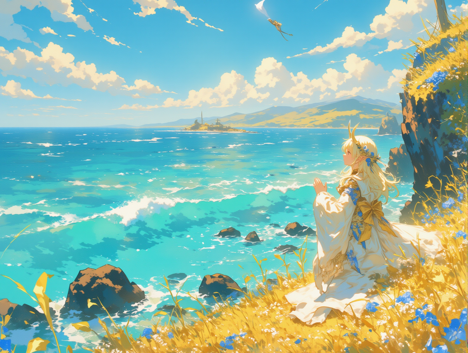 海の巫女_49 | の人気AIイラスト・グラビア