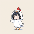 着ぐるみ着せ替え（ニワトリ） 5枚目