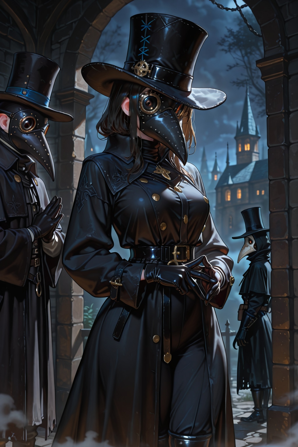 ペスト医師 | の人気AIイラスト・グラビア