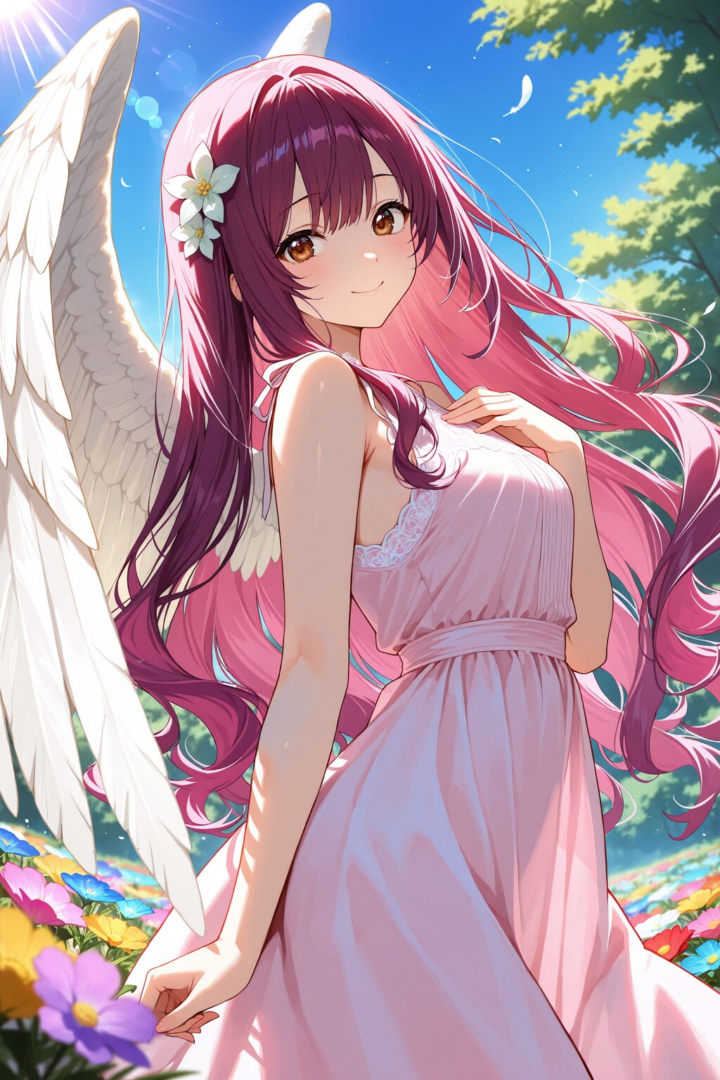 天使さん頑張ります