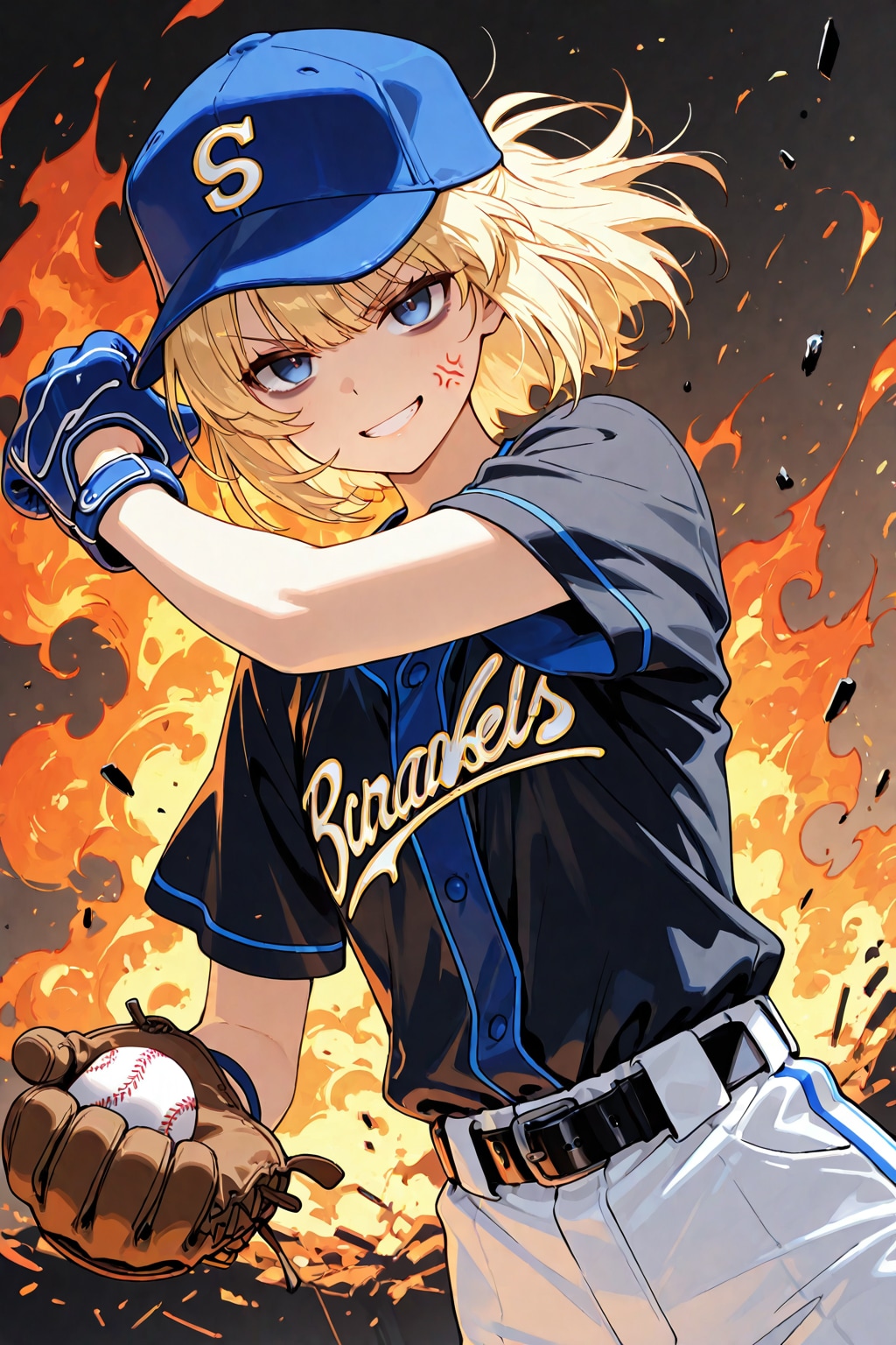 残念美人ズの燃える野球