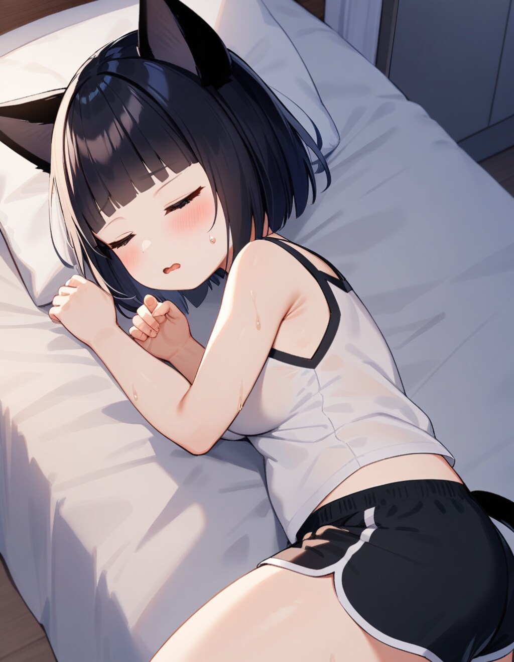 8月の通りすがりの迷子猫①