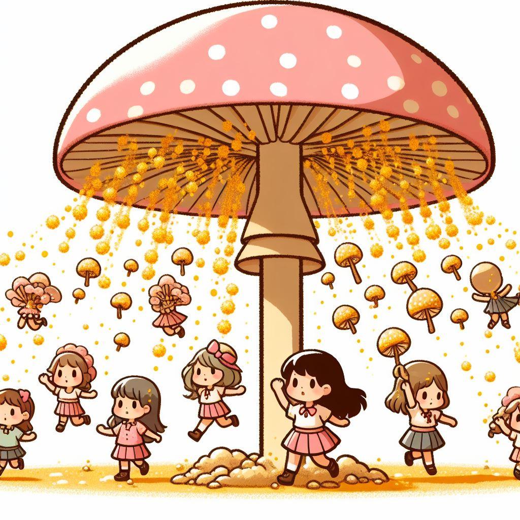 胞子ちゃんたち